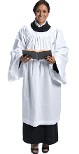 Monastic Surplice Round Neck Adult Fit