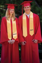 Satin Honour / Valedictorian Stoles with optional text