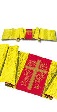 Renaissance Gold Brocade Benediction Veil
