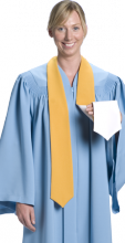 Plain Reversible Traditional Stole