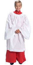 Monastic Surplice Round Neck Student Fit